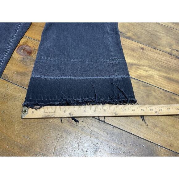 Citizens Of Humanity Melanie High Rise Crop in Black Hawk Jeans Size 26 - Picture 11 of 12